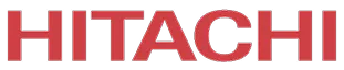 Logo HITACHI rouge.